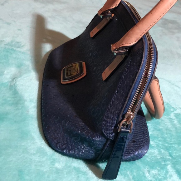 GUESS [Vintage] Blue Bag - Picture 7 of 10